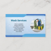 圧力洗浄水洗水滴 名刺 (裏面)