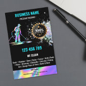 圧力洗浄用動力駆動路洗浄 チラシ