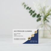 圧力洗浄用名刺 名刺 (スタンド正面)