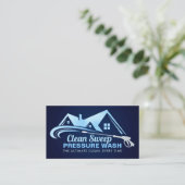 圧力洗浄設備 名刺 (スタンド正面)