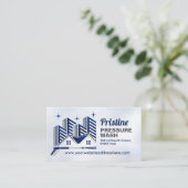 圧力洗浄設備 名刺 (スタンド正面)