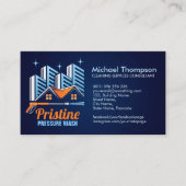 圧力洗浄設備 名刺 (正面)