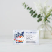 圧力洗浄設備 名刺 (スタンド正面)