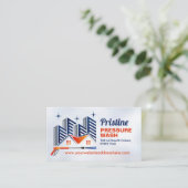 圧力洗浄設備 名刺 (スタンド正面)