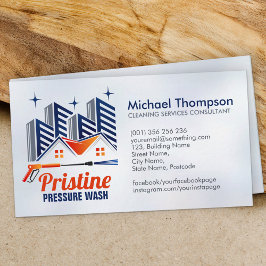 圧力洗浄設備 名刺