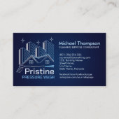 圧力洗浄設備 名刺 (正面)