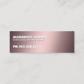 圧力洗浄 スキニー名刺 (裏面)