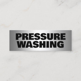 圧力洗浄 スキニー名刺