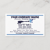 圧力洗浄 名刺 (正面)