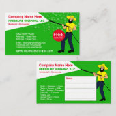 圧力洗浄・洗浄テンプレート名刺 名刺 (正面/裏面)