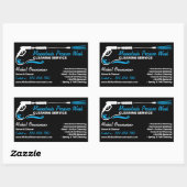 圧力洗浄 長方形シール (シート)