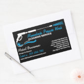 圧力洗浄 長方形シール (封筒)