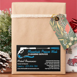 圧力洗浄 長方形シール