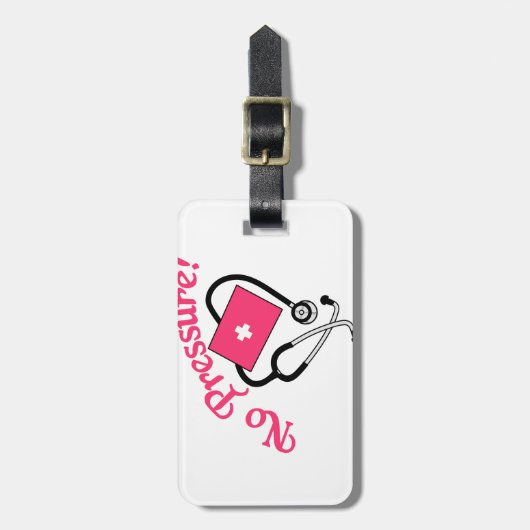 圧力無し! ラゲッジタグ (正面縦)