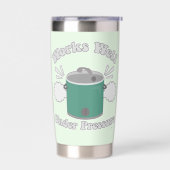 圧力遅れ調理器で良く動作おもしろいする 保温保冷タンブラー (左面)