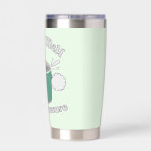 圧力遅れ調理器で良く動作おもしろいする 保温保冷タンブラー (背面)