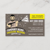 圧力電力洗浄とクリーニングのカスタマイズ可能バス 名刺 (正面)