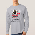 圧力電力洗浄と洗浄カスタマイズ可能な長さ Tシャツ<br><div class="desc">これらは圧力洗浄機キャラクターの写真を持つ圧力/電力洗浄サービス用の長いスリーブシャツである。デザインに自分の情報を追加しカスタマイズて、これらのプロフェッショナル圧力/パワークリーニング&洗濯シャツ。</div>