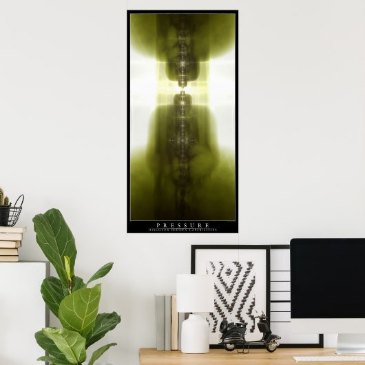 圧力 ポスター (ホームオフィス)