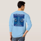 圧力（電力）洗浄および洗浄テンプレート Tシャツ (裏面フル)