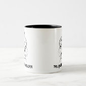 圧延の手品師-公式のマグ! ツートーンマグカップ (中央)