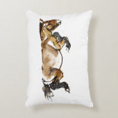 圧延の馬 アクセントクッション (正面(垂直))