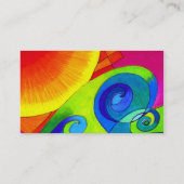 圧延波の名刺 名刺 (裏面)