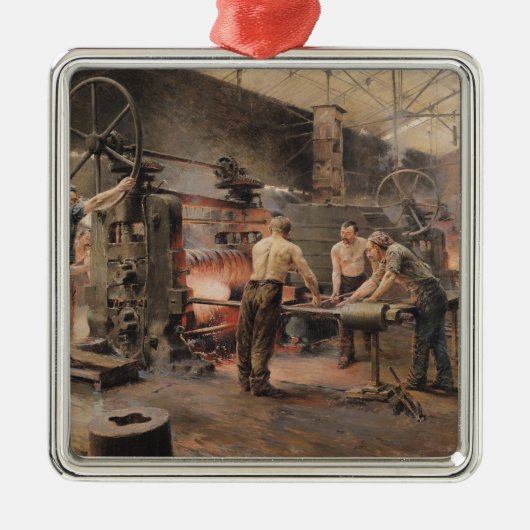 圧延製造所 メタルオーナメント (正面)