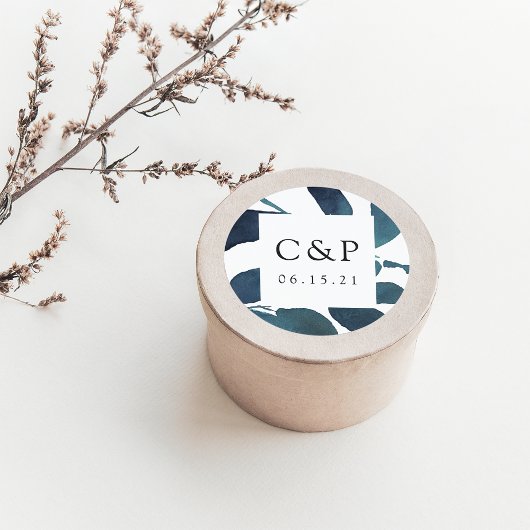 圧搾結婚植物図 ラウンドシール