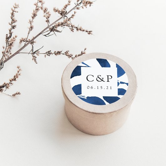 圧搾結婚植物図 ラウンドシール