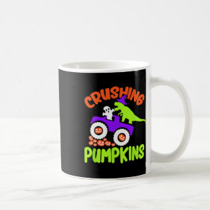 圧砕カボチャ怠惰ハロウィーン衣装かわいいディノ コーヒーマグカップ