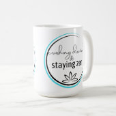 圧砕ドラマ&ステイ禅 コーヒーマグカップ (正面右)