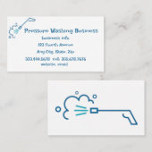 圧迫洗車サービスカスタム 名刺 (正面/裏面)