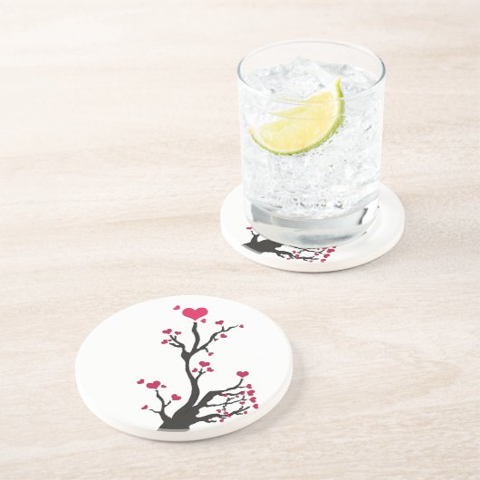 圧雪ハート コースター (側面)