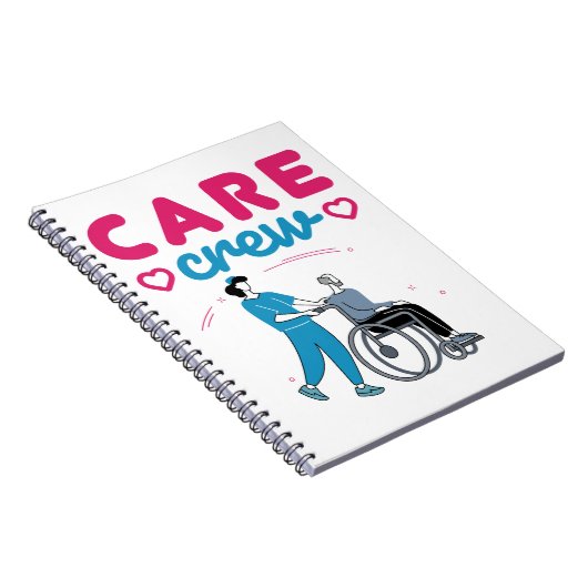 在宅介護気に施設の乗務員 ノートブック (右側)