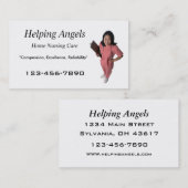 在宅介護用名刺 名刺 (正面/裏面)