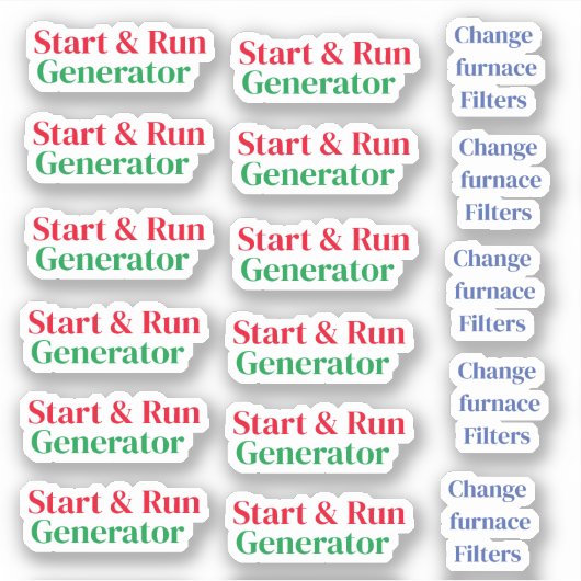 在宅保守 シール (正面)