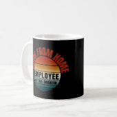 在宅勤務の月間MVP コーヒーマグカップ (正面左)