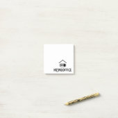 在宅勤務オン - ホームオフィスオン ポストイット (デスク上)