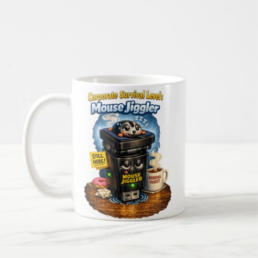在宅勤務 コーヒーマグカップ (左)