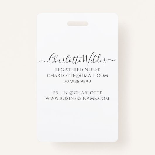 在宅医療ナースフローラ聴診器 バッジ (裏面)