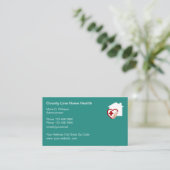 在宅医療事業 名刺 (スタンド正面)