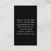 在宅医療介護者ナース 名刺 (裏面)