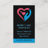 在宅医療介護者ナース 名刺 (正面)