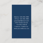 在宅医療介護者ナース 名刺 (裏面)