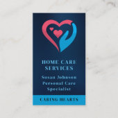 在宅医療介護者ナース 名刺 (正面)
