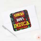 在庫はインディカで減少している スクエアシール (封筒)