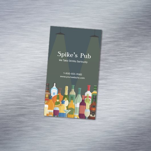 在庫バー マグネット名刺 (インサイチュ)