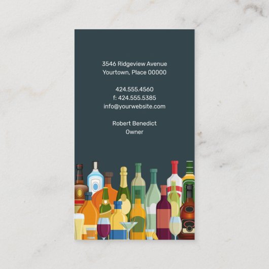 在庫バー 名刺 (裏面)