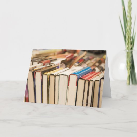 在庫一掃セールの使用された本 カード (正面)